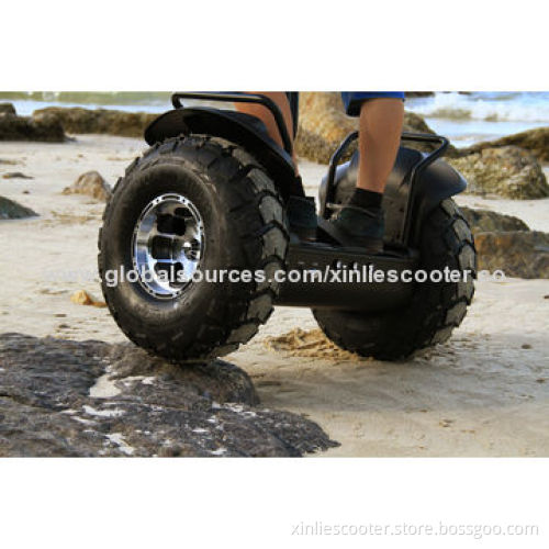 Auto balance off road e scooter
